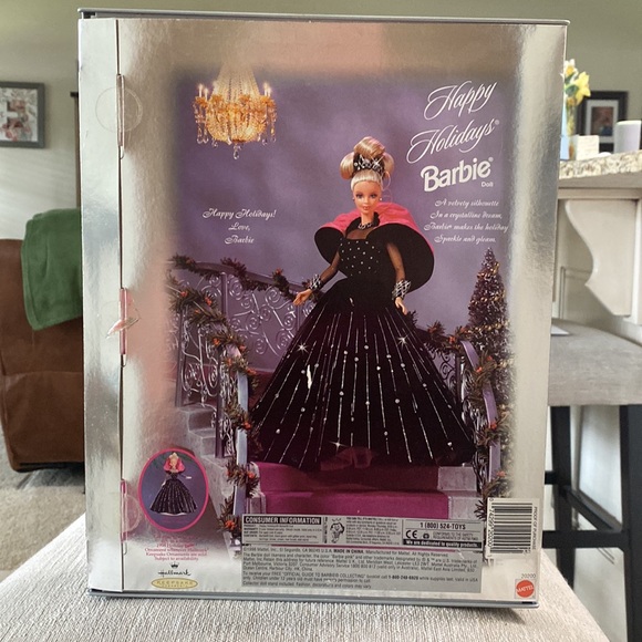 1998 Holiday Barbie NRFB RARE Misprint Box in EXCELLENT condition! NEVER OPENED! - Picture 7 of 16